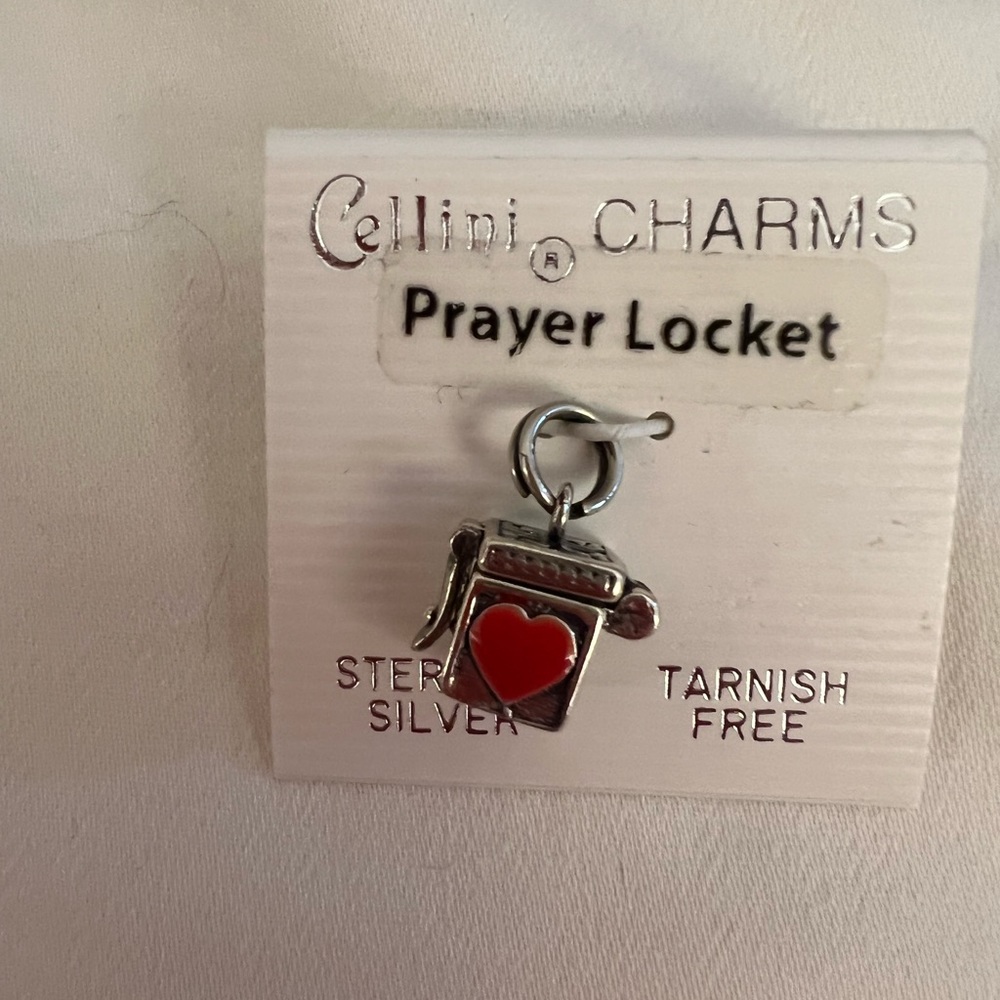 Charm for bracelet, NWT. Prayer locket